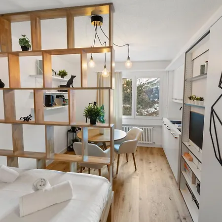 Elegant A Proximite Des Pistes Et Des Bains Διαμέρισμα *