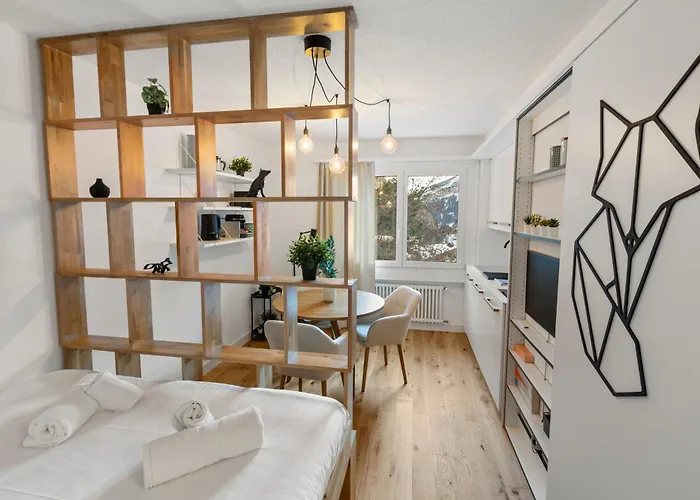 Elegant A Proximite Des Pistes Et Des Bains Апартаменты *